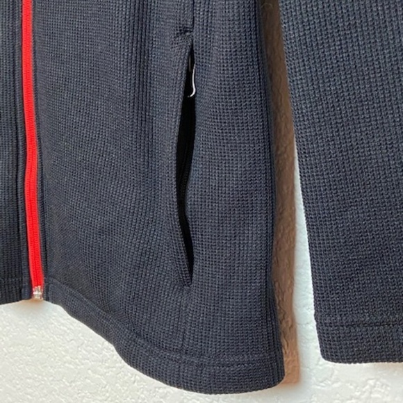 SPYDER Boy's Zip Up Fleece Lined T-Neck Jacket XL - Picture 6 of 7